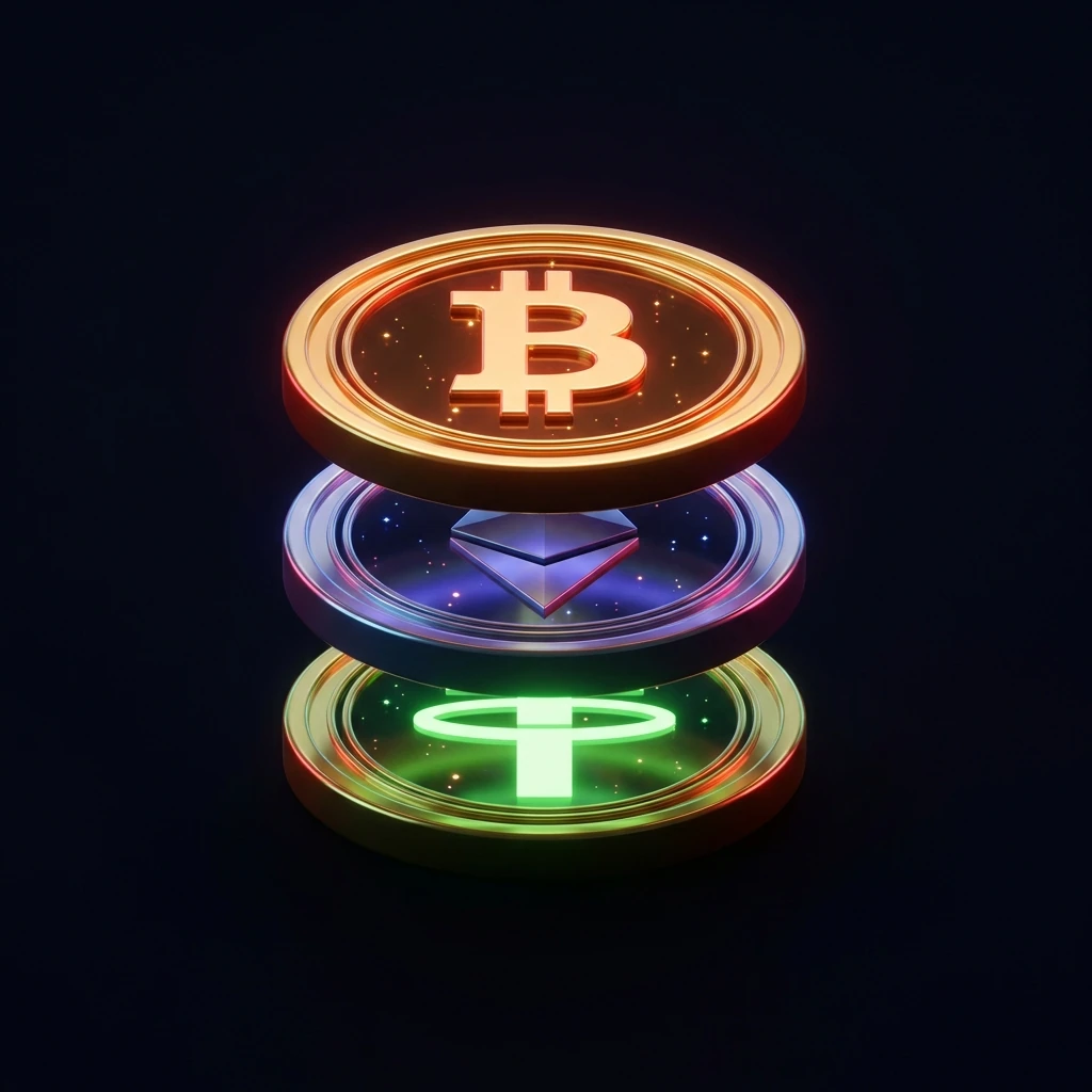 Kryptowaluty BTC, ETH, USDT w BetonRed